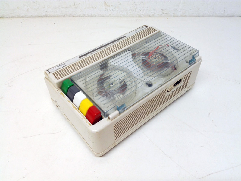 magnetofono grabador cinta sonido geloso italia plastico func 220v 10x26x16.7 1u